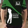 Life Is Full Of Important Choices Polo Shirt Hg
