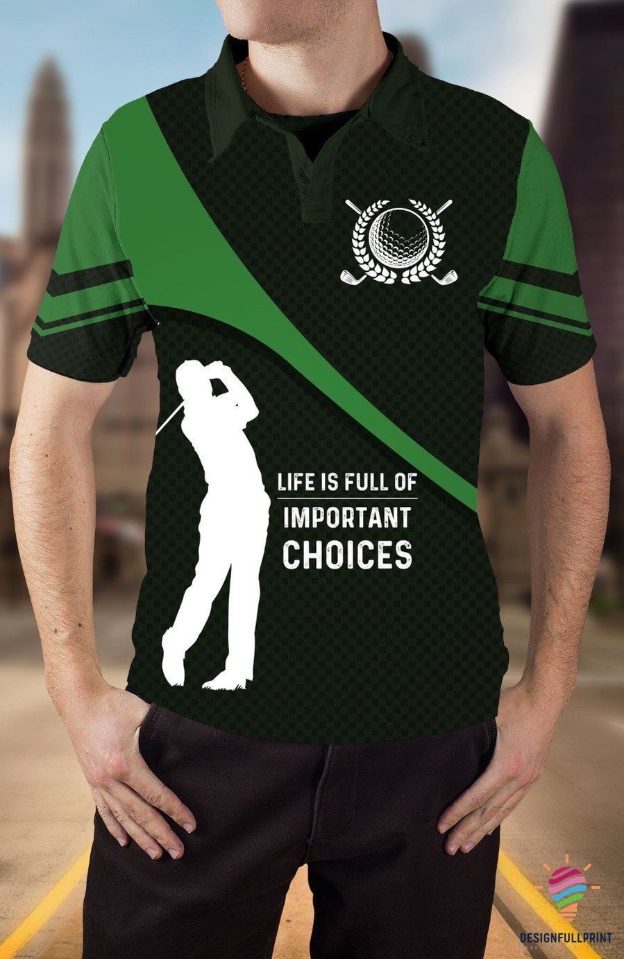 Life Is Full Of Important Choices Polo Shirt Hg Life Is Full Of Important Choices Polo Shirt Hg