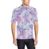 Lilac Pattern Print Design Li01 Men Polo Shirt