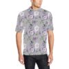 Lilac Pattern Print Design Li07 Men Polo Shirt