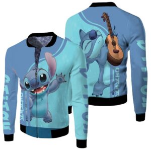 Lilo And Stitch Film Ohana For Fan 3D Bomber Jacket