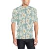 Lily Pattern Print Design 02 Men Polo Shirt