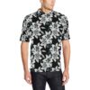 Lily Pattern Print Design 03 Men Polo Shirt