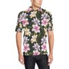 Lily Pattern Print Design Ly01 Men Polo Shirt