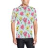 Lily Pattern Print Design Ly010 Men Polo Shirt