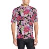 Lily Pattern Print Design Ly017 Men Polo Shirt