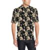 Lily Pattern Print Design Ly05 Men Polo Shirt