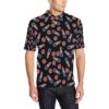 Lipstick Pattern Print Design Lt01 Men Polo Shirt