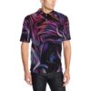 Liquid Pattern Print Design 01 Men Polo Shirt