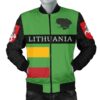 Lithuania All My Life Bomber Jacket For Men TH5 Bomber Jacket
