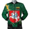 Lithuania Christmas Coat Of Arms Men Bomber Jacket  X Style J78 Bomber Jacket