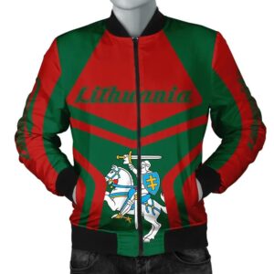 Lithuania Coat Of Arms Men Bomber Jacket  My Style J75 Bomber Jacket