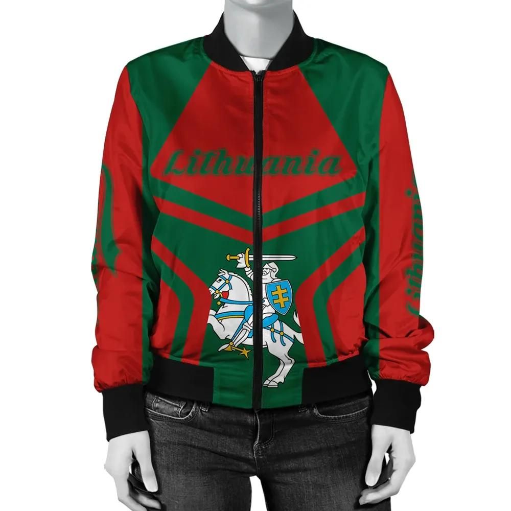 Lithuania Coat Of Arms Women Bomber Jacket My Style J75 Bomber Jacket Lithuania Coat Of Arms Women Bomber Jacket My Style J75 Bomber Jacket