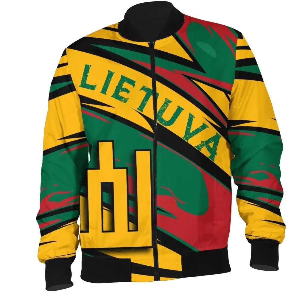 Lithuania Knight Forces Bomber Jacket - Lode Style - JR Bomber Jacket Lithuania Knight Forces Bomber Jacket - Lode Style - JR Bomber Jacket