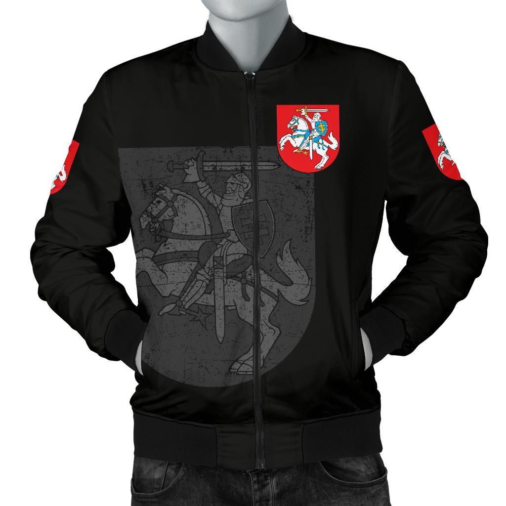 Lithuania Men's Bomber Jacket A7 Bomber Jacket Lithuania Men's Bomber Jacket A7 Bomber Jacket