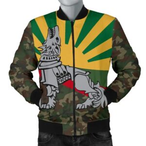 Lithuania Men's Bomber Jacket Iron Wolf A7 Bomber Jacket