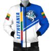 Lithuania Men's Bomber Jacket Vytis Lietuva K4 Bomber Jacket