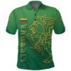 Lithuania Vytis Columns of Gediminas Polo Shirt K8