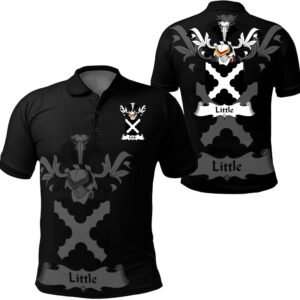Little Family Crest Polo Shirt - Golf Shirt A7