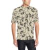 Lizard Pattern Print Design 02 Men Polo Shirt