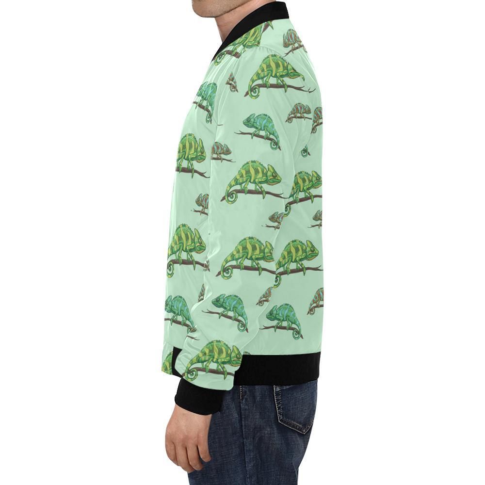 Lizard-Print-Pattern-Mens-Bomber-Jacket-1