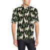 Llama Cactus Pattern Print Design 011 Men Polo Shirt