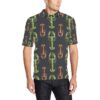 Lobster Pattern Print Design 01 Men Polo Shirt