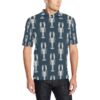 Lobster Pattern Print Design 02 Men Polo Shirt