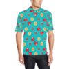 Lollipop Pattern Print Design Ll06 Men Polo Shirt