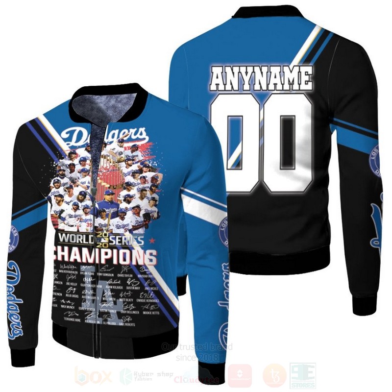 Los Angeles Dodgers 2020 World Series Champions Legends Signed Mlb Personalized 3D Bomber Jacket Los Angeles Dodgers 2020 World Series Champions Legends Signed Mlb Personalized 3D Bomber Jacket