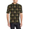 Lotus Boho Pattern Print Design Lo03 Men Polo Shirt