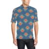 Lotus Boho Pattern Print Design Lo07 Men Polo Shirt