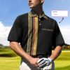 Luxury Baroque Pattern Golf Polo Shirt