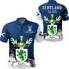 Lyons Scottish Family Crest Scotland Special Polo Shirt - Golf Shirt A7
