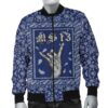 MS-13 Bomber Jacket Blue Bandana A31 Bomber Jacket