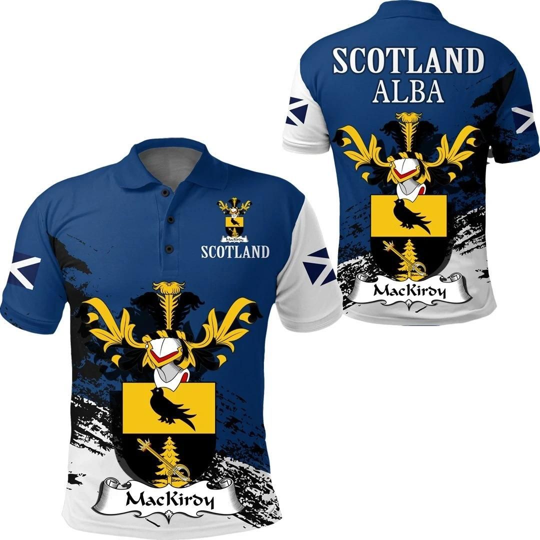 MacKirdy Scottish Family Crest Scotland Special Polo Shirt - Golf Shirt A7 MacKirdy Scottish Family Crest Scotland Special Polo Shirt - Golf Shirt A7