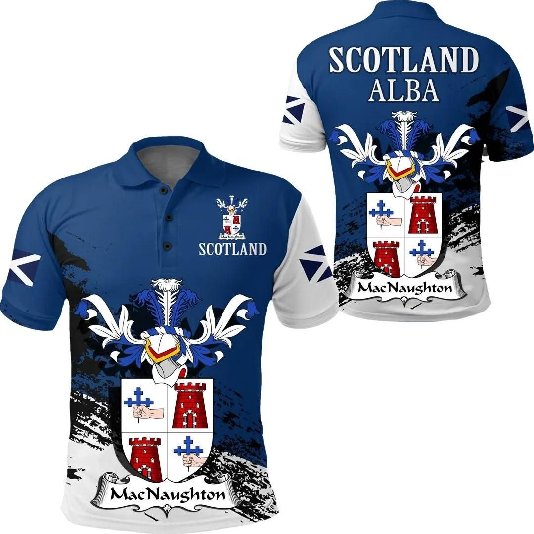 MacNaughton or MacNaughten Scottish Family Crest Scotland Special Polo Shirt - Golf Shirt A7 MacNaughton or MacNaughten Scottish Family Crest Scotland Special Polo Shirt - Golf Shirt A7
