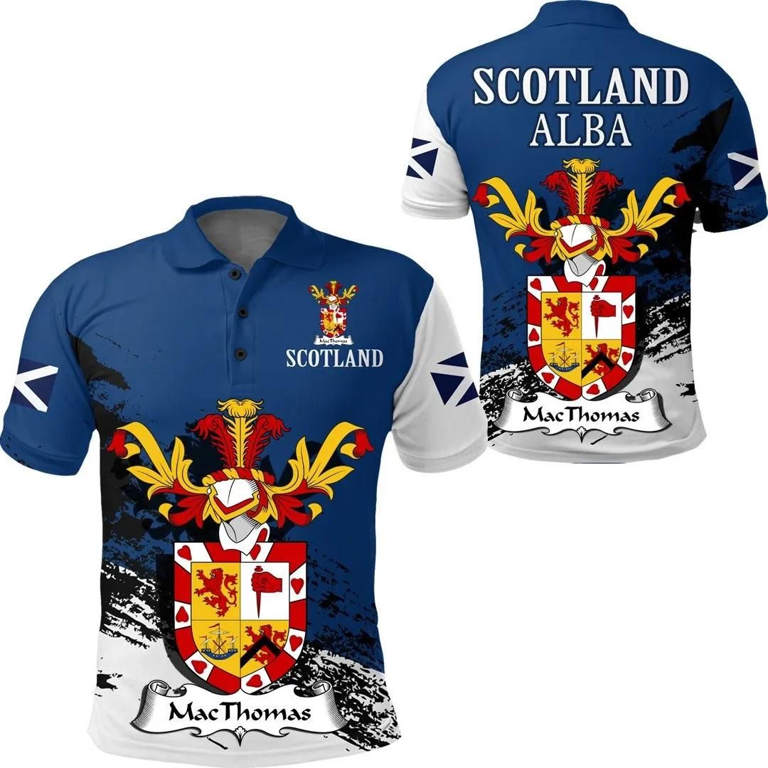 MacThomas Scottish Family Crest Scotland Special Polo Shirt - Golf Shirt A7 MacThomas Scottish Family Crest Scotland Special Polo Shirt - Golf Shirt A7