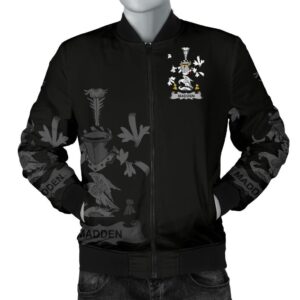 Madden or O'Madden Ireland Men's Bomber Jacket - Irish Family A7 Bomber Jacket