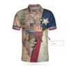 Made In Texas 3D All Over Printed Polo Shirt