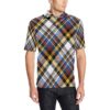 Madras Pattern Print Design 01 Men Polo Shirt
