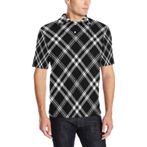 Madras Pattern Print Design 03 Men Polo Shirt