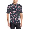Magnolia Pattern Print Design Mag09 Men Polo Shirt