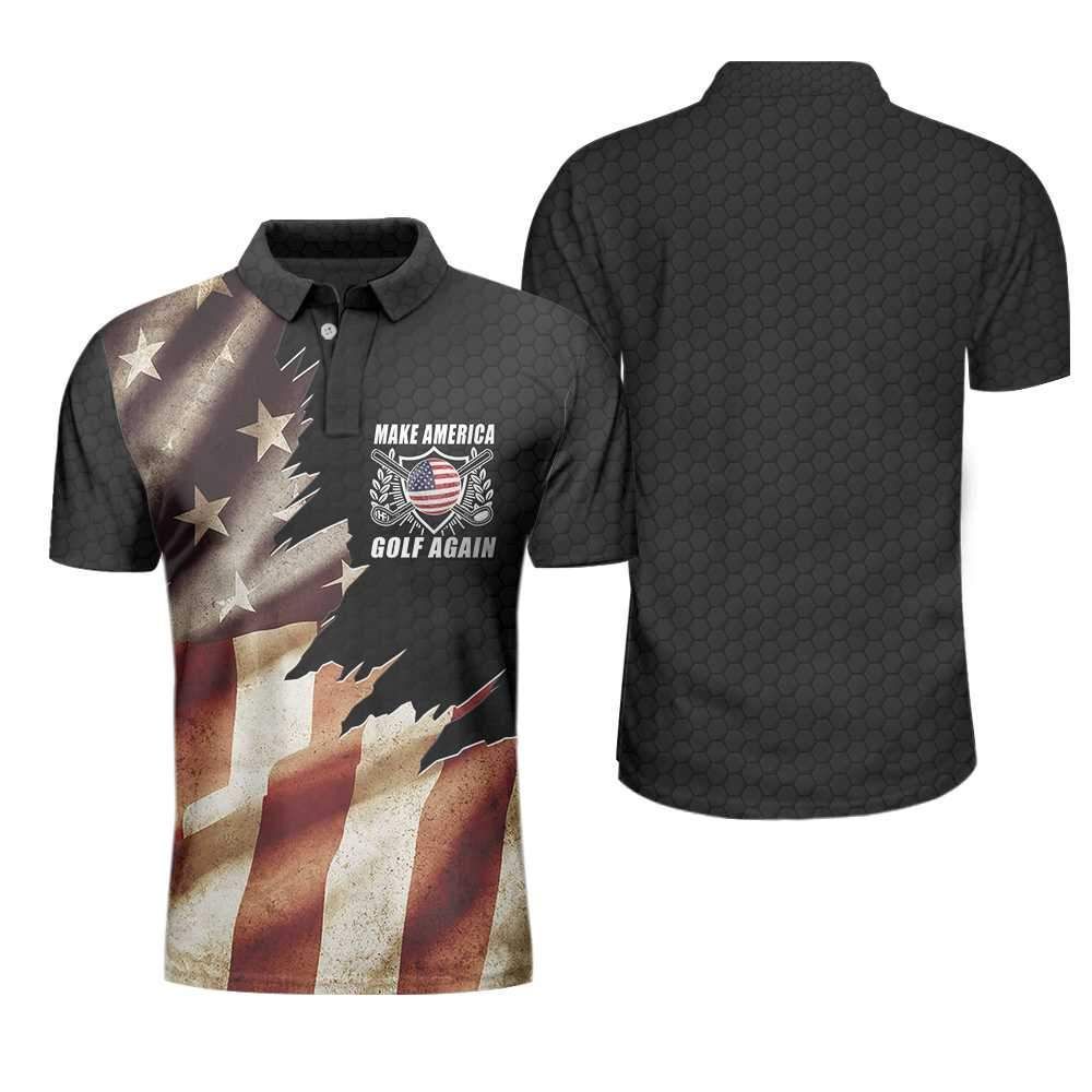 Make America Golf Again Polo Shirt Make America Golf Again Polo Shirt