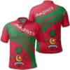 Maldives Coat Of Arms Polo Shirt Cricket Style J5W