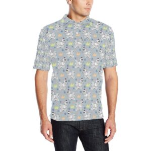 Maltese Pattern Print Design 04 Men Polo Shirt