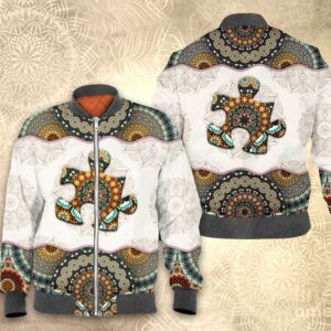 Mandala autism 3D All Over Printed Shirt