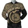 Map American Samoa Men's Bomber Jacket Polynesian TH7 Bomber Jacket