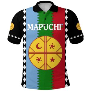 Mapuche Polo Shirt Pride Version K8