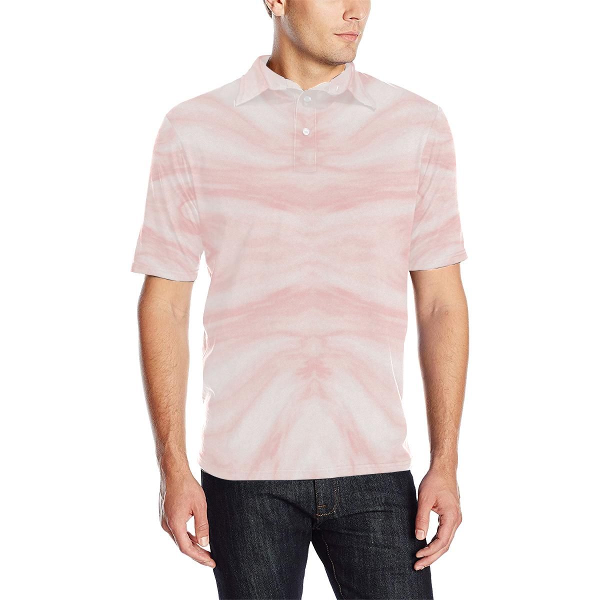 Marble Pattern Print Design 03 Men Polo Shirt Marble Pattern Print Design 03 Men Polo Shirt